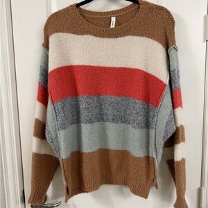 Wishlist Colorful Striped Sweater